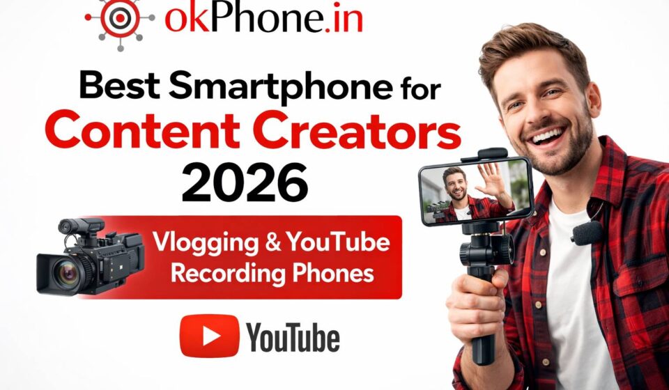 Best Smartphone for Content Creators 2026 🎥 – Vlogging & YouTube Recording Phones