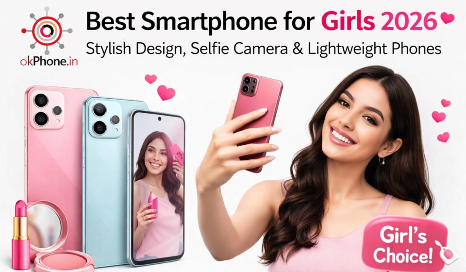 Best Smartphone for Girls 2026 💖 – Stylish Design, Selfie Camera & Lightweight Phones