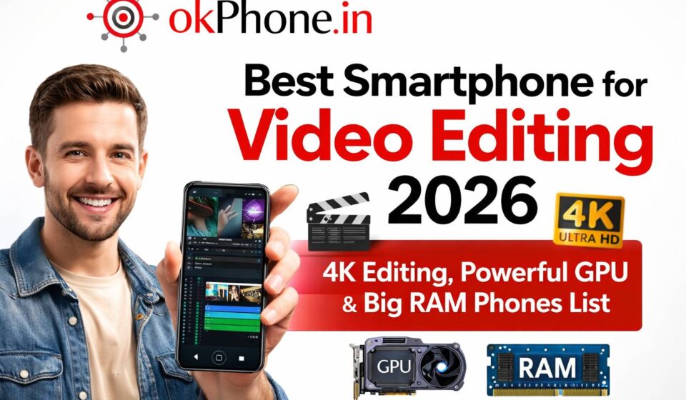 Best Smartphone for Video Editing 2026 🎬 – 4K Editing, Powerful GPU & Big RAM Phones List