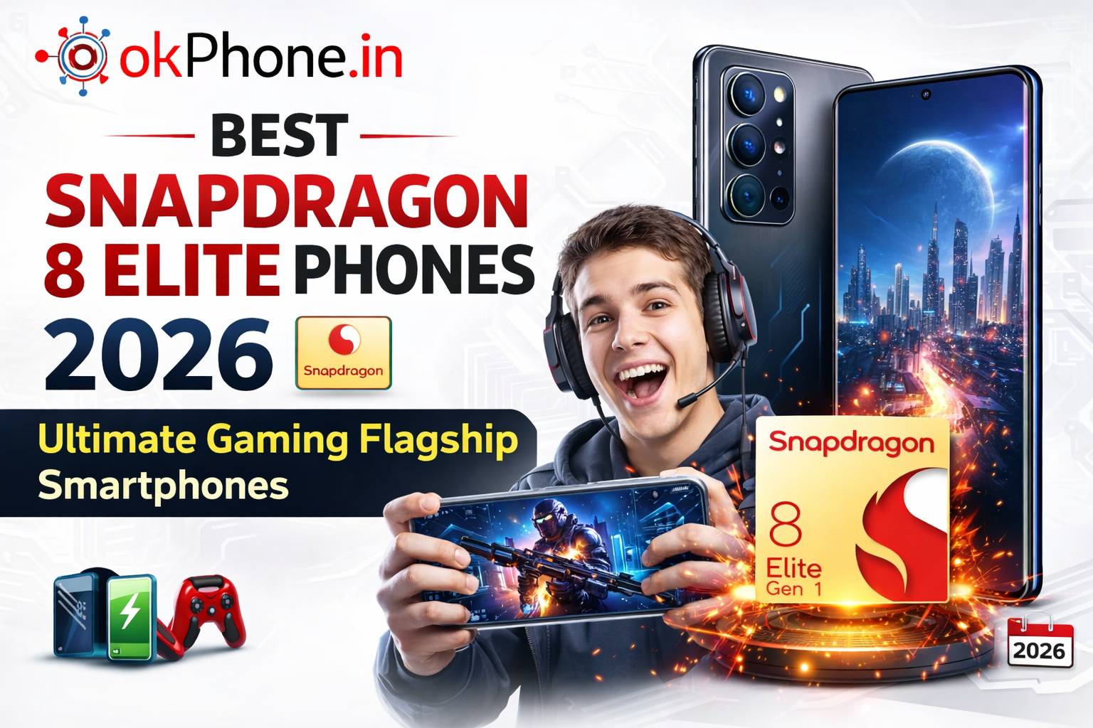 Best Snapdragon 8 Elite Phones 2026 ⚡ – Ultimate Gaming Flagship Smartphones
